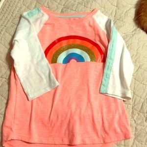 Cat and jack rainbow shirt
